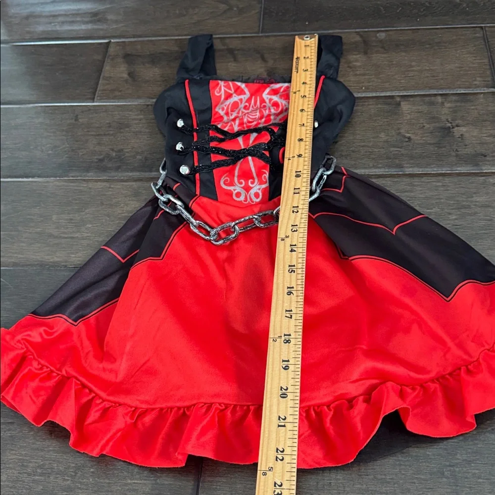 💜3/$15 Spooktacular Creation Girl Dark Vampire Halloween Costume Dress Only